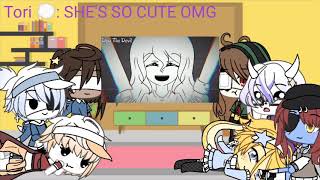 Undertale reacts to Creepypasta! Part 1 // Sally william