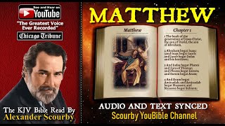 40 | Book of Matthew | Read by Alexander Scourby | AUDIO & TEXT | FREE on YouTube | GOD IS LOVE! screenshot 5