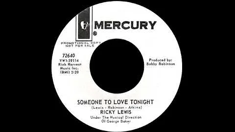 Ricky Lewis - Someone To Love Tonight