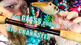 Croix Mojo Bass Glass 7’8” Medium Heavy Big Crankster Casting RodMJGC7... St 