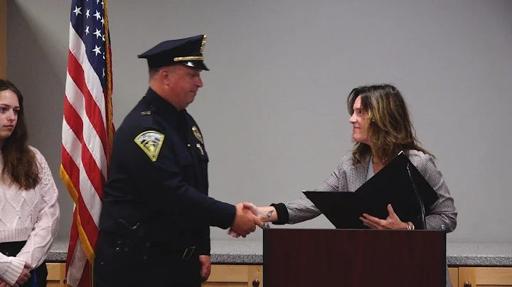 Swearing-In for Lt. Steve Manning, Nov 15, 2022