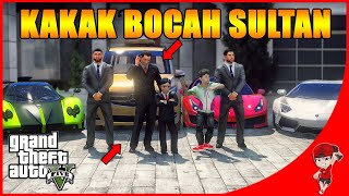 WOW ! RUMAH RAHASIA KAKAK BOCIL SULTAN ! - GTA 5 BOCAH SULTAN