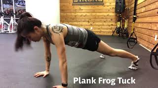 BW | Plank Frog Tuck