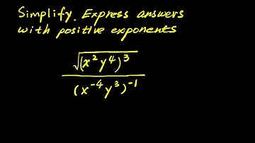 Simplify Exponential Expressions
