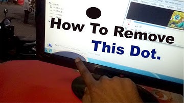 How to remove black spot from LCD or LED  screen || HINDI ||