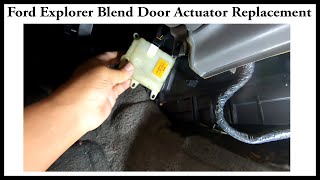 2005 Ford Explorer Hot Cold Blend Door Actuator Replacement