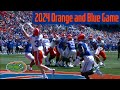 2024 florida gators orange and blue spring game full replay