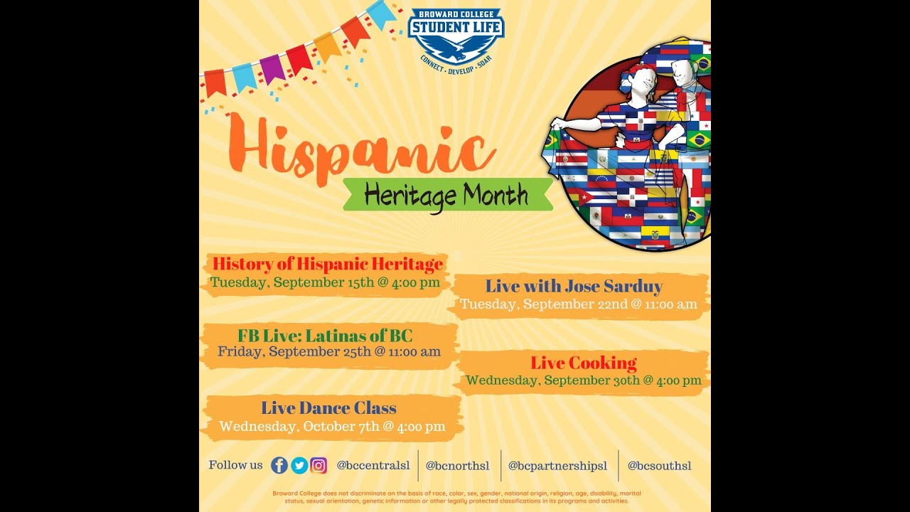 Latin Dance Class | Hispanic Heritage Month - YouTube