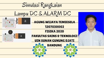 Elektronika 01|| Simulasi Rangkaian Lampu LED dan Alarm Otomatis Menggunakan Software Tinkercad