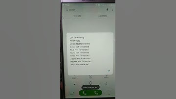 Call Forwarding Check code
