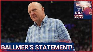 Game Night: Steve Ballmer FINALLY Speaks After LA Clippers Punishment! What's Next for LA