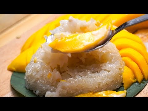 Sweet and aromatic Mango Sticky Rice , oh...Heavenly!