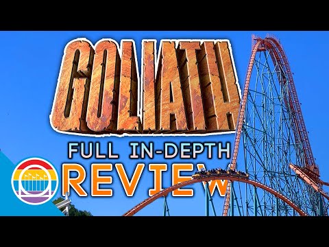 Video: Goliath - Recension av Six Flags Magic Mountain Coaster