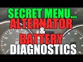 Mercedes Battery & Alternator Check Via Secret Menu (Easy + Fast)