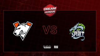 Virtus.pro vs Team Spirit, DreamLeague S13 QL, bo3, game 2 [Maelstorm & Jam]