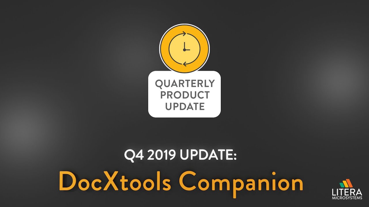 DocXtools Companion v11.5 by Litera YouTube