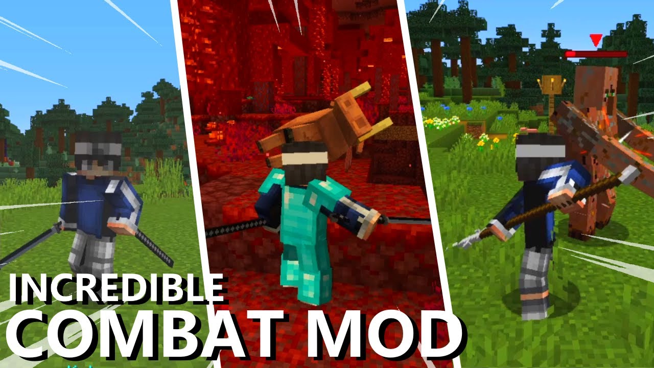This mod makes Minecraft combat INCREDIBLE (The Epic Fight Mod) - YouTube