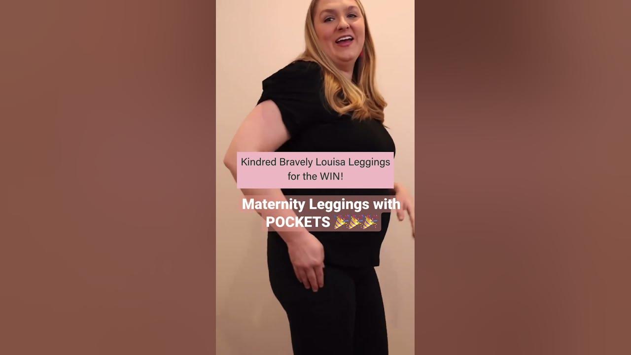 Maternity Leggings with POCKETS #maternitymusthaves