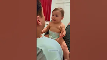 A Father And His Daughter Argue About Mama Funny Cute Moment 
