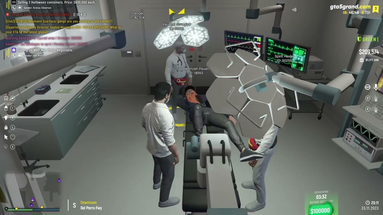 Tutorial how to do surgery in Grandrp
