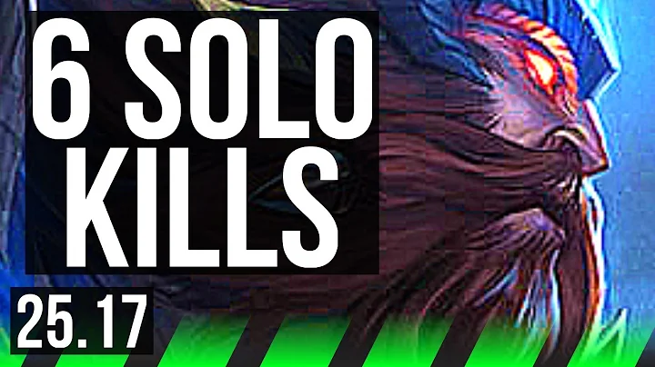 UDYR vs MORDEKAISER (JGL) | 17/0/4, Legendary, 6 solo kills, 500+ games | EUW Master | 25.17