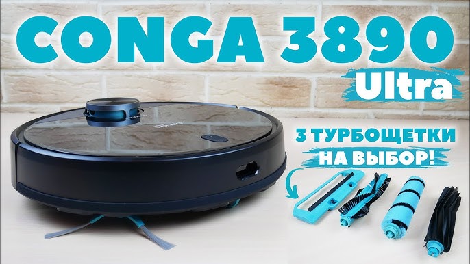 Cecotec Conga 3890 titanium REVIEW&TEST! Great robot vacuum!