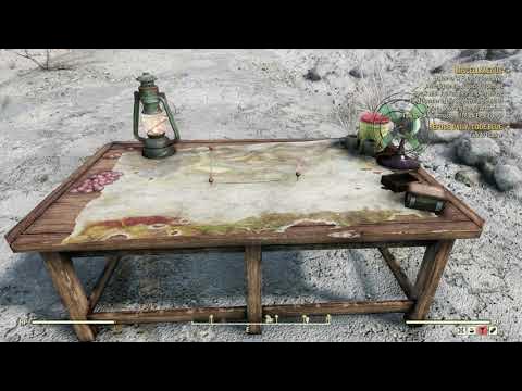 Fallout 76 Cartography Table First Look Review - YouTube