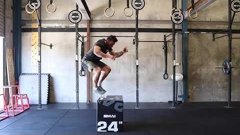 Burpee Box Jump Over – Plyometric Box Training