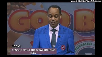 AUDIO - LESSONS FROM THE DISAPPOINTING TREE - PASTOR JF ODESOLA