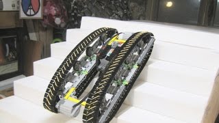 LEGO  Tank Robot stair climber test #1