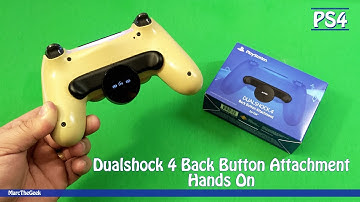 Dualshock 4 Back Button Attachment Hands On