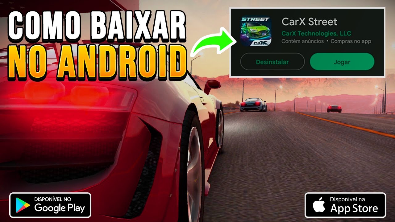 ATUALIZADO! COMO BAIXAR O CARX STREET PARA ANDROID! YouTube