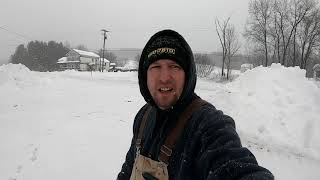 40 Inches Of Snow Overnight