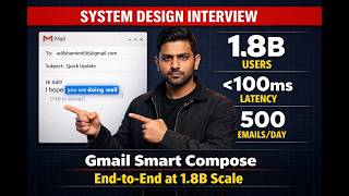 How Gmail Smart Compose Works at 1.8 Billion Users — Full GenAI System Design