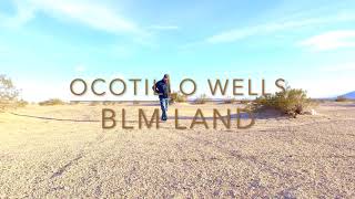 Ocotillo Wells BLM Land