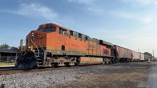 Solo BNSF GEVO Leads B218 By Dunn