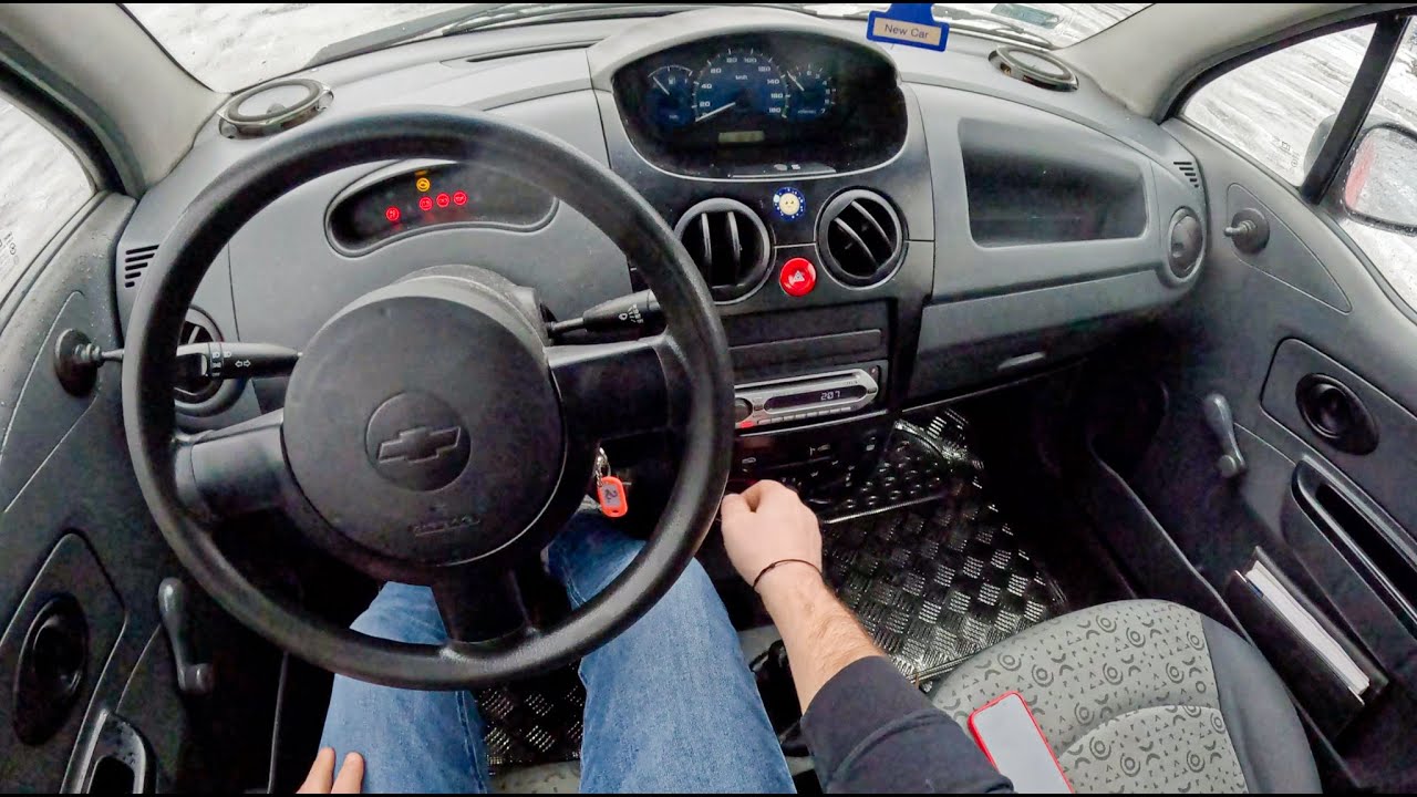 2007 Chevrolet Spark I [0.8 51 HP]| 0-100| POV Test Drive #1955 Joe Black