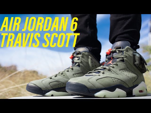 Here's How The Travis Scott x Air Jordan 6 Looks On-Feet •