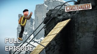 Download Lagu Debunking The Iconic Cliff-hanger Bridge Jump... | MythBusters | S7 E28 | Full Episode MP3 Download Lagu Debunking The Iconic Cliff-hanger Bridge Jump... | MythBusters | S7 E28 | Full Episode MP3