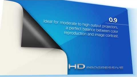 Da-Lite HD Progressive | Projector Screen for Wide Viewing Angles