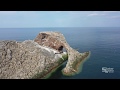 Portknockie round the bowfiddle rock in 4k