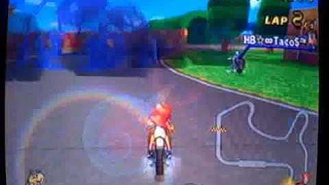 Mario Kart Wii- Mr Bean and Red Hacking