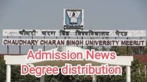 CCS UNIVERSITY 2021 Admission ||  ccsu news update today || ccs update /ccs 2021merit list 2021