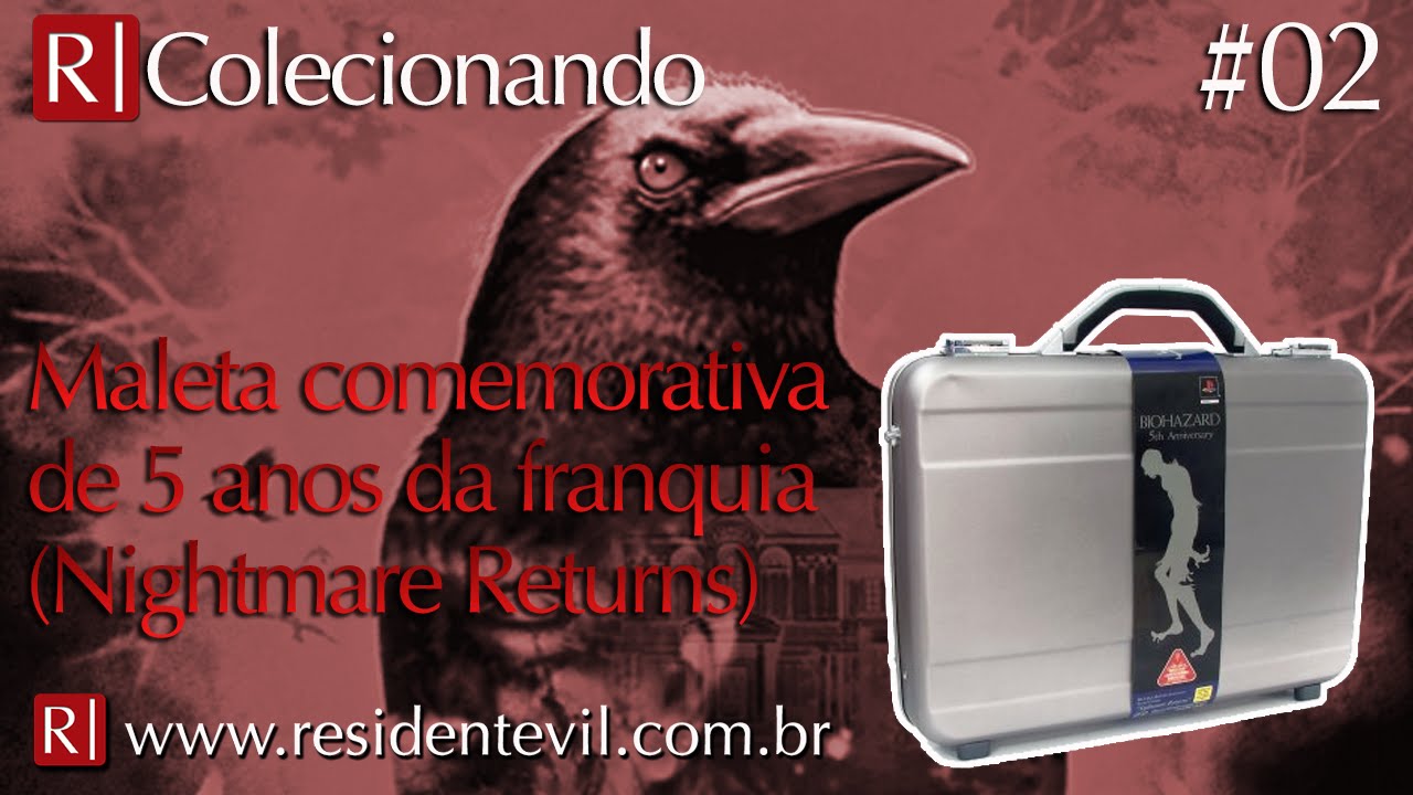 Maleta comemorativa de 5 anos da franquia (Nightmare Returns