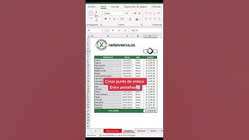 HIPERVÍNCULOS Dinámicos: Crea Menús de Navegación en Excel Como los Profesionales.