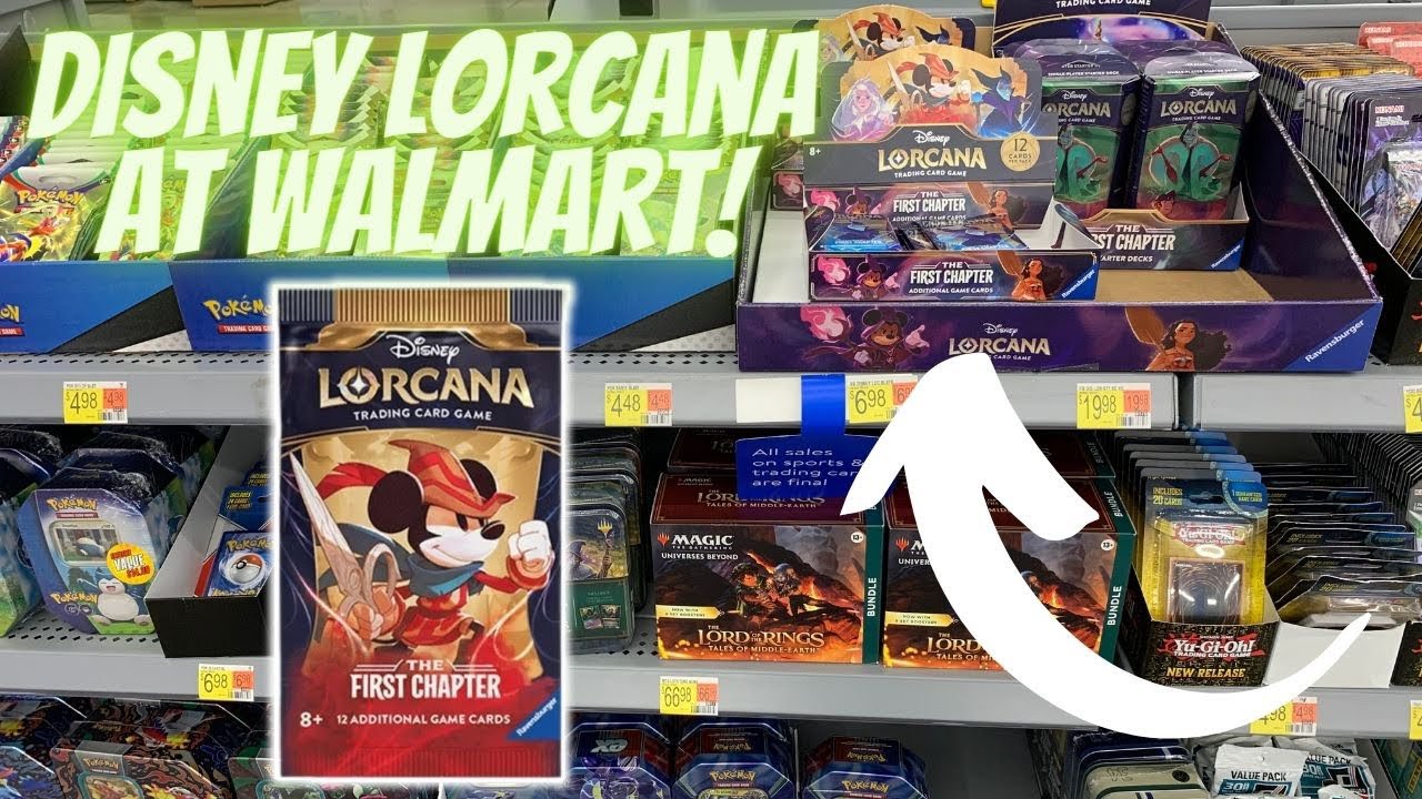 disney lorcana cards walmart Amazon.com: Ravensburger Disney Lorcana TCG: Whispers in The Well Assorted  Single Booster Pack (12 Cards) - Collectible Trading Cards - Ideal for  Disney Fans & TCG Players main image 1