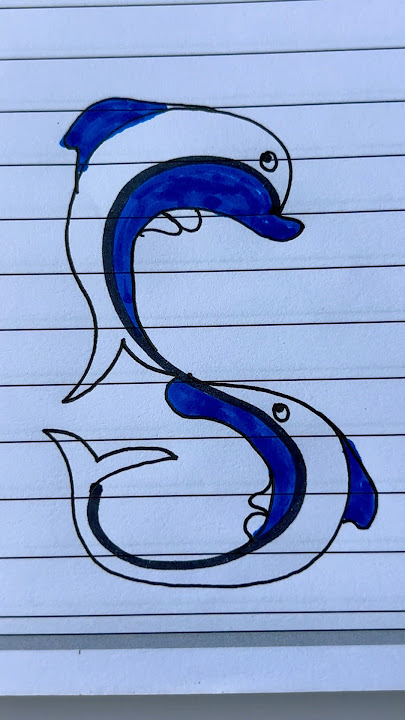 What Are You Thinking S For Fish? It’s Just Funny! #shorts #trending #shortvideo #drawing #creative