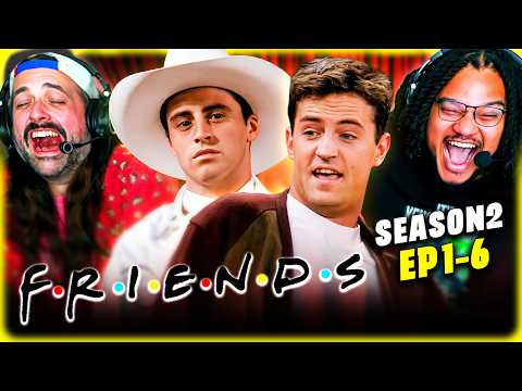 FRIENDS Season 2, Episodes 1, 2, 3, 4, 5, & 6 REACTION!! First Time Watching!!