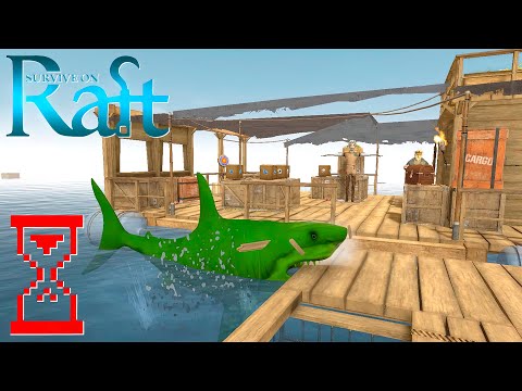 Первое отравление Акулы // Survival on Raft Выживание на плоту