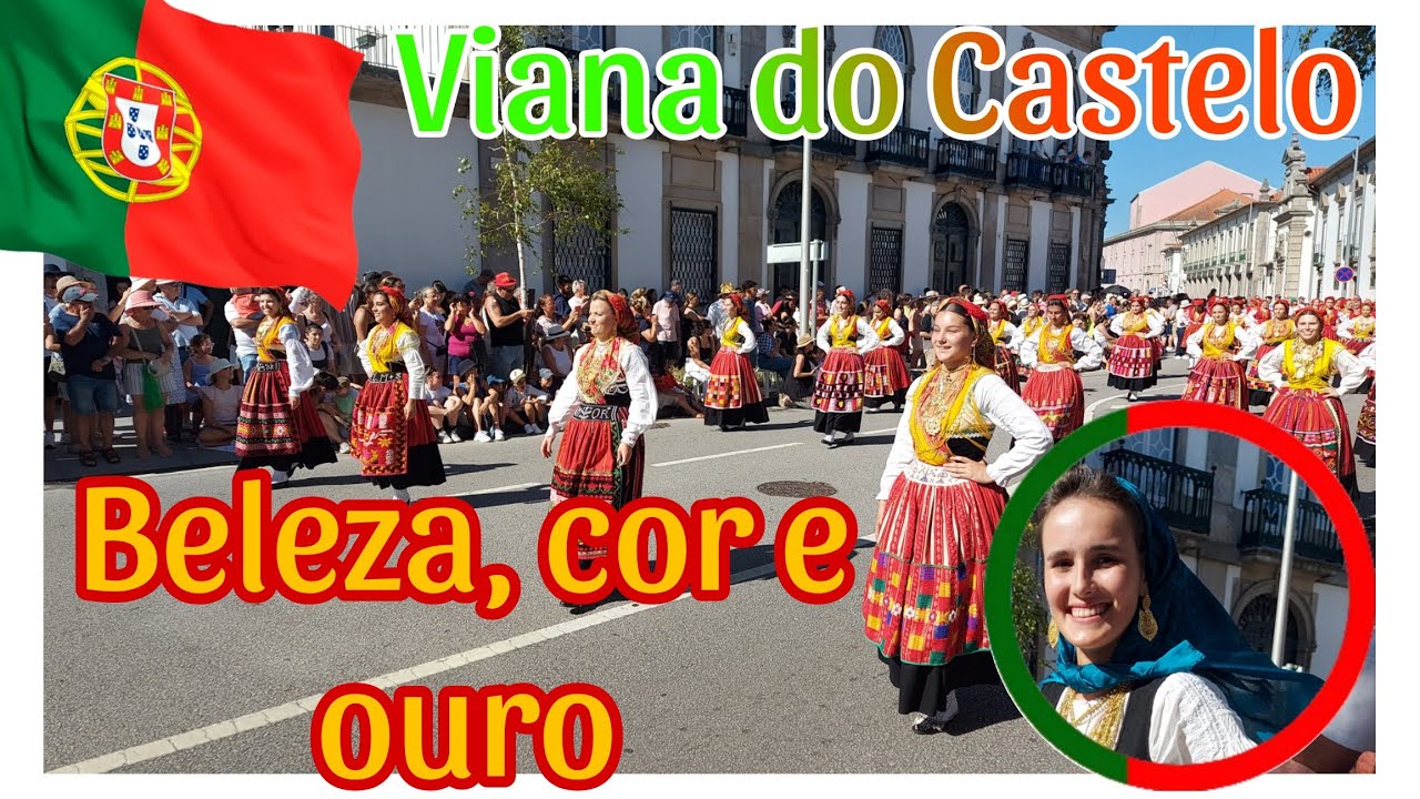 Desfile da MORDOMIA em Viana do Castelo, Trajes e Ouro Mais de mil mulheres reunidas...
